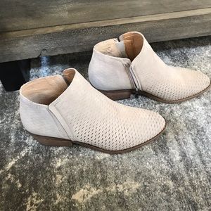 Lucky brand suede booties